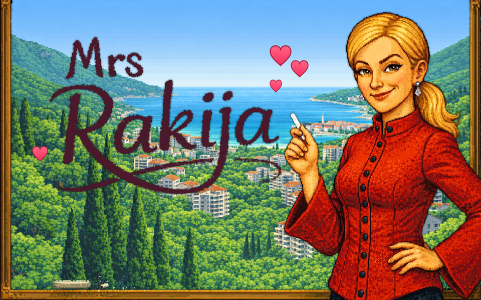 Mrs Rakija voice controlled game cover